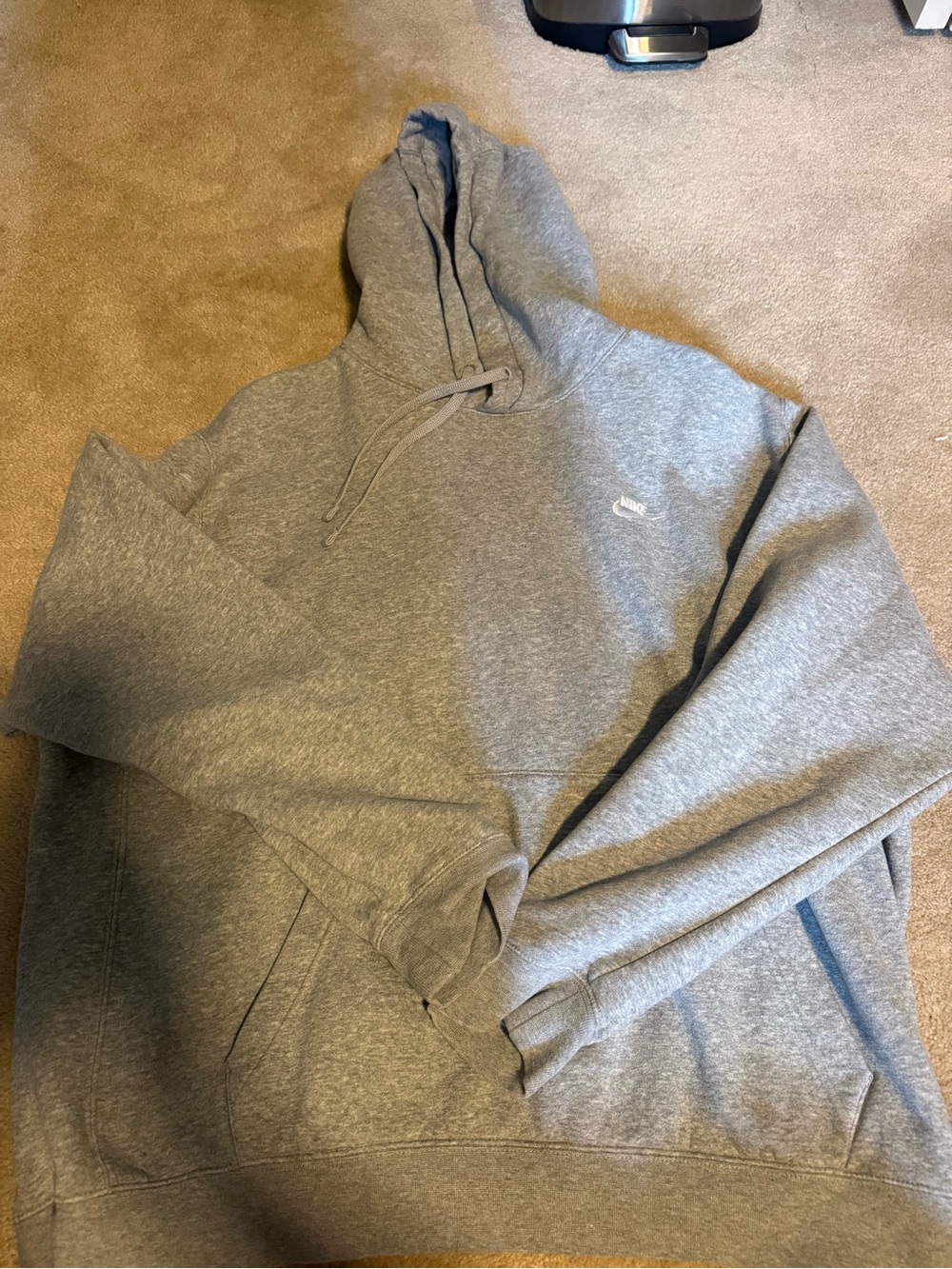 Nike Gray Men's Pullover Hoodie